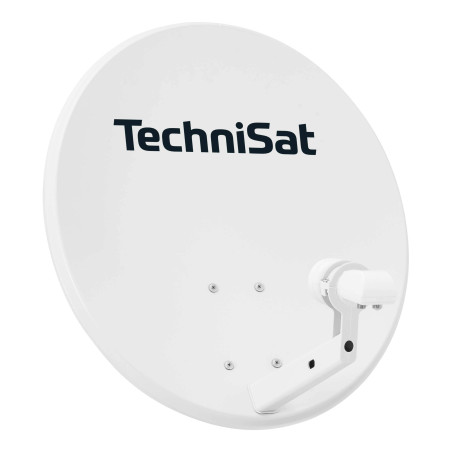 TechniSat TECHNITENNE 60 - Antenne parabolique pour 2 participants (Installation Satellite numérique de 60 cm, kit Complet Compr