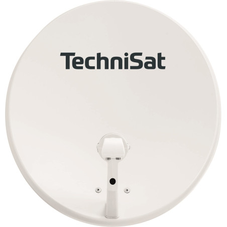 TechniSat TECHNITENNE 60 - Antenne parabolique pour 2 participants (Installation Satellite numérique de 60 cm, kit Complet Compr