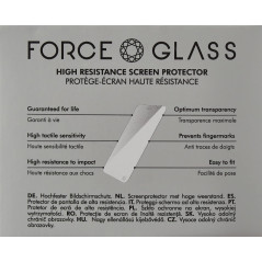 Protection d écran Forceglass pour iPhone 12 et 12 Pro Transparent