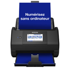 EPSON WorkForce ES-580W | Scanner de documents - 600 DPI, 35ppm/70ipm, A4, recto-verso, pas de PC nécessaire, ADF 100 feuilles, 