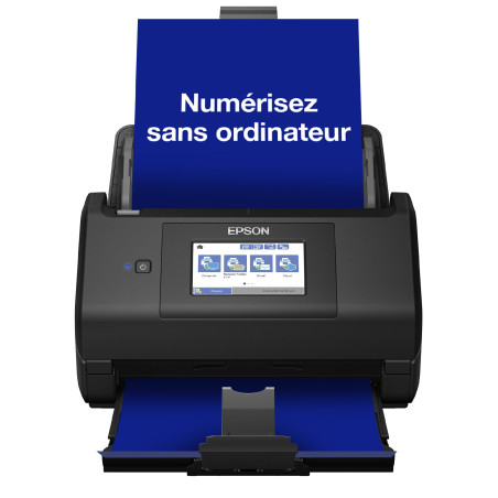 EPSON WorkForce ES-580W | Scanner de documents - 600 DPI, 35ppm/70ipm, A4, recto-verso, pas de PC nécessaire, ADF 100 feuilles, 
