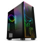 SPIRIT OF GAMER - Boitier PC Gamer RGB Ghost One - Façade et Paroi en Verre Trempé - 60 Modes de Rétroéclairage - 2 Ventilateur SPIRIT OF GAMER - Boitier PC Gamer RGB Ghost One - Façade et Paroi en Verre Trempé - 60 Modes de Rétroéclairage - 2 Ventilateur