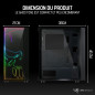 SPIRIT OF GAMER - Boitier PC Gamer RGB Ghost One - Façade et Paroi en Verre Trempé - 60 Modes de Rétroéclairage - 2 Ventilateur SPIRIT OF GAMER - Boitier PC Gamer RGB Ghost One - Façade et Paroi en Verre Trempé - 60 Modes de Rétroéclairage - 2 Ventilateur