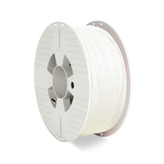 Verbatim PET-G Filament 2 85 mm glycol polyéthylène téréphtalate glycol, Blanc, 1