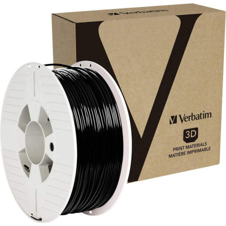 VERBATIM Filament 55060 PETG 2.85 mm 1 kg Noir 1 pc(s)
