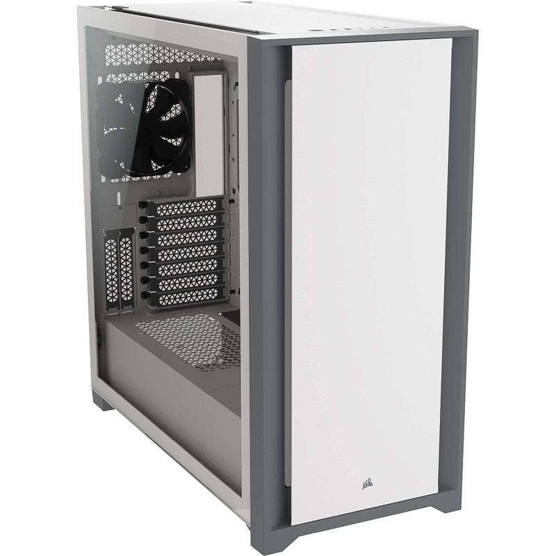 Corsair 5000D Tempered Glass Midi Tower Blanc Corsair 5000D Tempered Glass Midi Tower Blanc