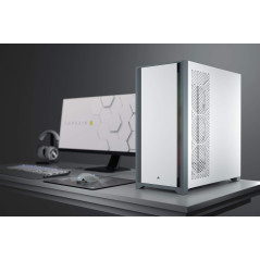 Corsair 5000D Tempered Glass Midi Tower Blanc