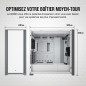Corsair 5000D Tempered Glass Midi Tower Blanc Corsair 5000D Tempered Glass Midi Tower Blanc