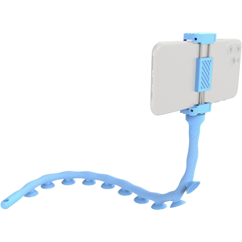 DigiPower Octopus EU-DP-SCH-BL Support Universel pour Smartphone avec ventouses 51 cm avec Maintien Optimal sur Les Surfaces Lis DigiPower Octopus EU-DP-SCH-BL Support Universel pour Smartphone avec ventouses 51 cm avec Maintien Optimal sur Les Surfaces Lis