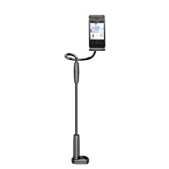 Support pour Téléphone Mobile, Bras Articulé pour Smartphone, Bague de Serrage, Adaptable à tous les Smartphone, Convient aux La