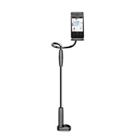 Support pour Téléphone Mobile, Bras Articulé pour Smartphone, Bague de Serrage, Adaptable à tous les Smartphone, Convient aux La