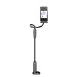 Support pour Téléphone Mobile, Bras Articulé pour Smartphone, Bague de Serrage, Adaptable à tous les Smartphone, Convient aux La Support pour Téléphone Mobile, Bras Articulé pour Smartphone, Bague de Serrage, Adaptable à tous les Smartphone, Convient aux La
