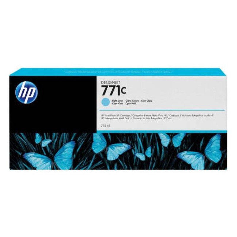 HP 771C 775-ml Light Cyan Desig