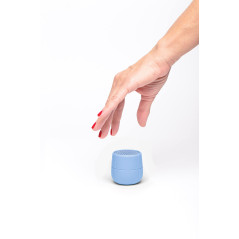 Lexon MINO X - Haut-Parleur Bluetooth Portable IPX7 Flottant et résistant à l'eau - 3W - Bleu Clair