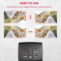 AgfaPhoto Realiview AFS100 – Scanner Numérique de Films, Négatifs 35mm/135 et Diapositives (10MP, Écran LCD 2.4'') - Noir AgfaPhoto Realiview AFS100 – Scanner Numérique de Films, Négatifs 35mm/135 et Diapositives (10MP, Écran LCD 2.4'') - Noir
