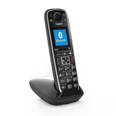 Gigaset E720 - Téléphone fixe sans fil avec larges touches et grand écran couleur rétroéclairés et nombreuses fonctions pour la