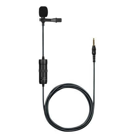 T’NB - Influence Micro Cravate 6 Mètres, Omnidirectionnel, Son 360 Degrés, Attache Cravate, Plug and Play, Compatible Smartphone