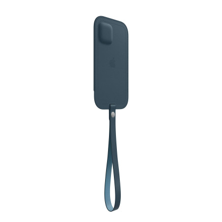 Apple Housse en Cuir avec MagSafe (pour iPhone 12 Mini) - Bleu Baltique
