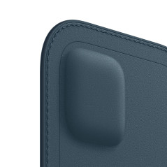 Apple Housse en Cuir avec MagSafe (pour iPhone 12 Mini) - Bleu Baltique
