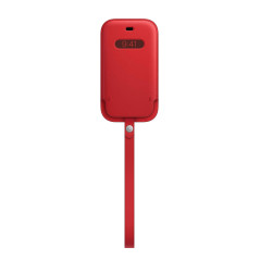 Apple Housse en Cuir avec MagSafe (pour iPhone 12 Mini) - (Product) Red