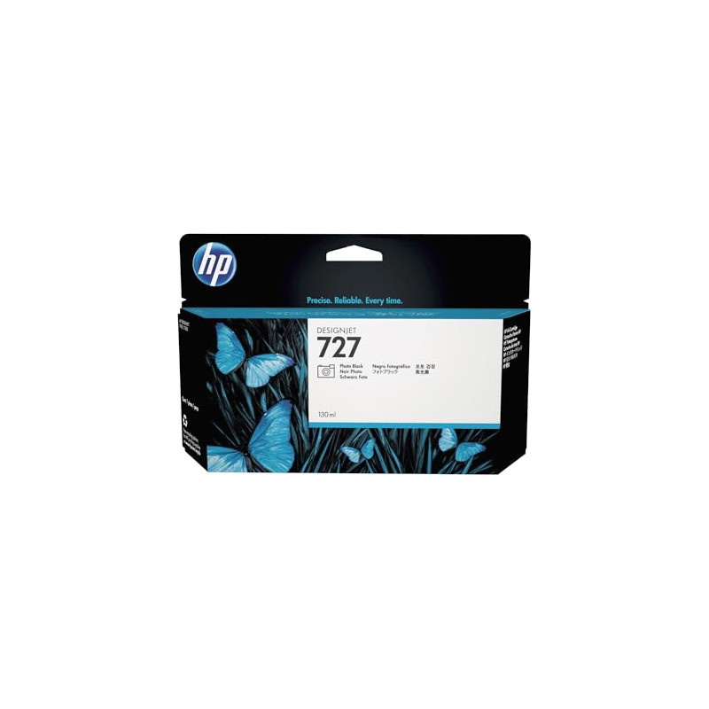 HP 727 Original Cartouche d Encre Photo Noir capacité Standard 130ml Pack de 1 HP 727 Original Cartouche d Encre Photo Noir capacité Standard 130ml Pack de 1