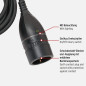 Brennenstuhl Rallonge 3 m pour l'intérieur (câble Textile de 3 m, pour Une Utilisation en intérieur, rallonge avec Interrupteur Brennenstuhl Rallonge 3 m pour l'intérieur (câble Textile de 3 m, pour Une Utilisation en intérieur, rallonge avec Interrupteur