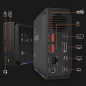 WD_BLACK D50 Game Dock, (2 x Thunderbolt 3, Display Port 1.4, 2 xUSB-C, 3 x USB A, entrée/sortie audio et Gigabit Ethernet Éclai WD_BLACK D50 Game Dock, (2 x Thunderbolt 3, Display Port 1.4, 2 xUSB-C, 3 x USB A, entrée/sortie audio et Gigabit Ethernet Éclai