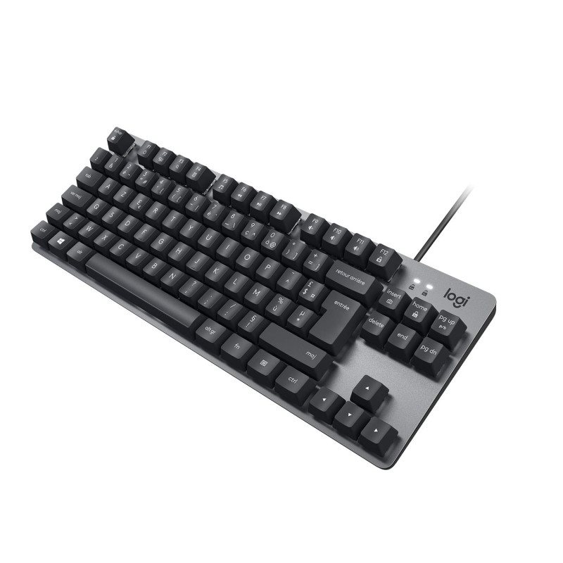 Logitech K835 TKL Clavier Filaire Mécanique en Aluminium - Clavier Tenkeyless sans pavé numérique pour PC, avec Un Design Compac Logitech K835 TKL Clavier Filaire Mécanique en Aluminium - Clavier Tenkeyless sans pavé numérique pour PC, avec Un Design Compac