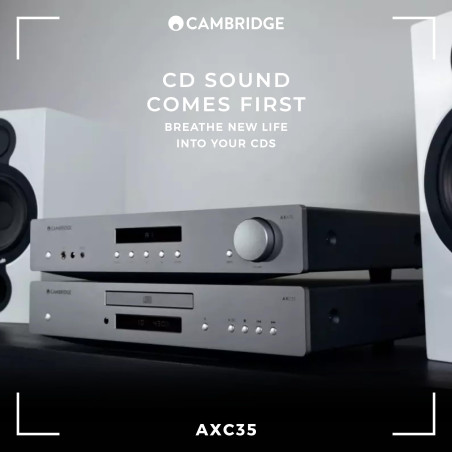 Télécommande à Sortie numérique de Lecture sans Blanc du Lecteur CD Cambridge Audio AXC35
