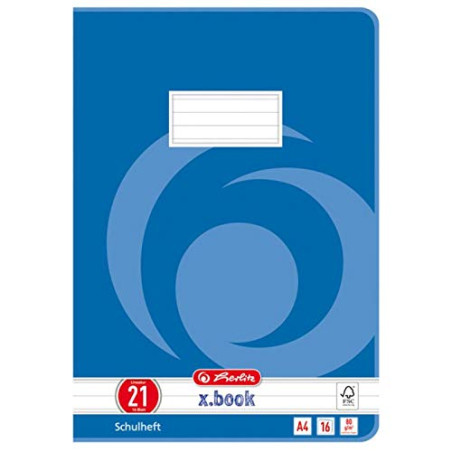 Herlitz 3322609 Cahier A4 UWS Linéature 26/ligné