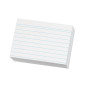 Herlitz fiches Bristol A8, ligné, Blanc, 200 piéces Herlitz fiches Bristol A8, ligné, Blanc, 200 piéces