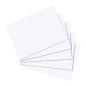 Herlitz-10621308 - fiches, A5, blanc,VE=100