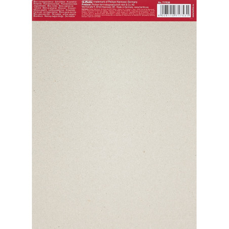 Herlitz Bloc-notes A5 quadrillé Blanc