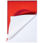 Herlitz Bloc-notes A5 quadrillé Blanc Herlitz Bloc-notes A5 quadrillé Blanc