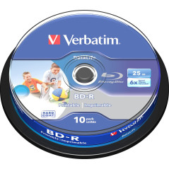 Verbatim (43804) : BD-R SL 6x 10-pack : Datalife Optical Media