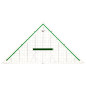 M + R 723320000 Équerre 32 cm Transparent Gradué, vert