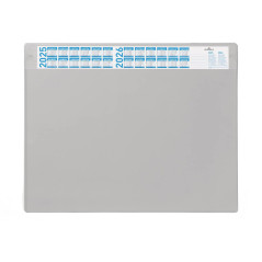 Durable 720510 Sous-main avec Rabat amovible 52 x 65 cm Gris