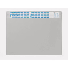 Durable 720510 Sous-main avec Rabat amovible 52 x 65 cm Gris