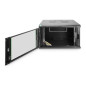 DIGITUS DN-19 07-U-EC-SW Boîtier Mural 19 (l x H x P) 600 x 416 x 450 mm 7 UH Noir (RAL 9005) DIGITUS DN-19 07-U-EC-SW Boîtier Mural 19 (l x H x P) 600 x 416 x 450 mm 7 UH Noir (RAL 9005)