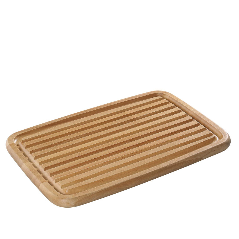 Zassenhaus Brotschneidebrett Gummibaum 42x27,5x2cm Zassenhaus Brotschneidebrett Gummibaum 42x27,5x2cm
