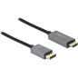 Delock Câble actif DisplayPort 1.4 vers HDMI 4K 60 Hz (HDR) 2 m Delock Câble actif DisplayPort 1.4 vers HDMI 4K 60 Hz (HDR) 2 m