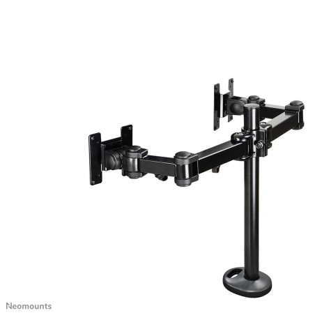 NewStar FPMA-D960DG Support de bureau avec inclinaison, rotation et pivot pour deux écrans plats jusqu’à 27”