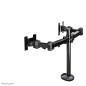NewStar FPMA-D960DG Support de bureau avec inclinaison, rotation et pivot pour deux écrans plats jusqu’à 27” NewStar FPMA-D960DG Support de bureau avec inclinaison, rotation et pivot pour deux écrans plats jusqu’à 27”