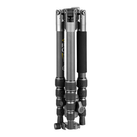 Vanguard Veo 3GO 235CB - Trépied de Voyage Compact en Carbone avec rotule sphérique