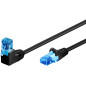 goobay Cat 6A Câble Patch connecteur 90° Câble réseau Ethernet, Playstation, Xbox, câble LAN, DSL, U/UTP, connecteur RJ45, Noir, goobay Cat 6A Câble Patch connecteur 90° Câble réseau Ethernet, Playstation, Xbox, câble LAN, DSL, U/UTP, connecteur RJ45, Noir,