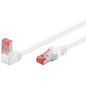 goobay Câble Patch Cat 6 Haut débit Fiche 90° Câble réseau Ethernet, PlayStation, Xbox, DSL, PimF, connecteur RJ45, Blanc, 1 m 5 goobay Câble Patch Cat 6 Haut débit Fiche 90° Câble réseau Ethernet, PlayStation, Xbox, DSL, PimF, connecteur RJ45, Blanc, 1 m 5