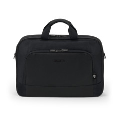 DICOTA Eco Multi Base 13-14,1 - Sacoche pour Ordinateur Portable écologique avec Rembourrage de Protection, Noire