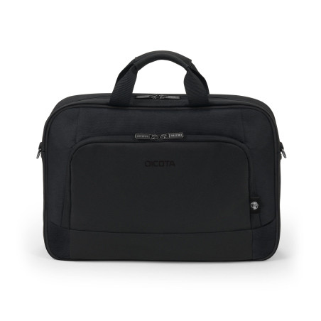 DICOTA Eco Multi Base 13-14,1 - Sacoche pour Ordinateur Portable écologique avec Rembourrage de Protection, Noire