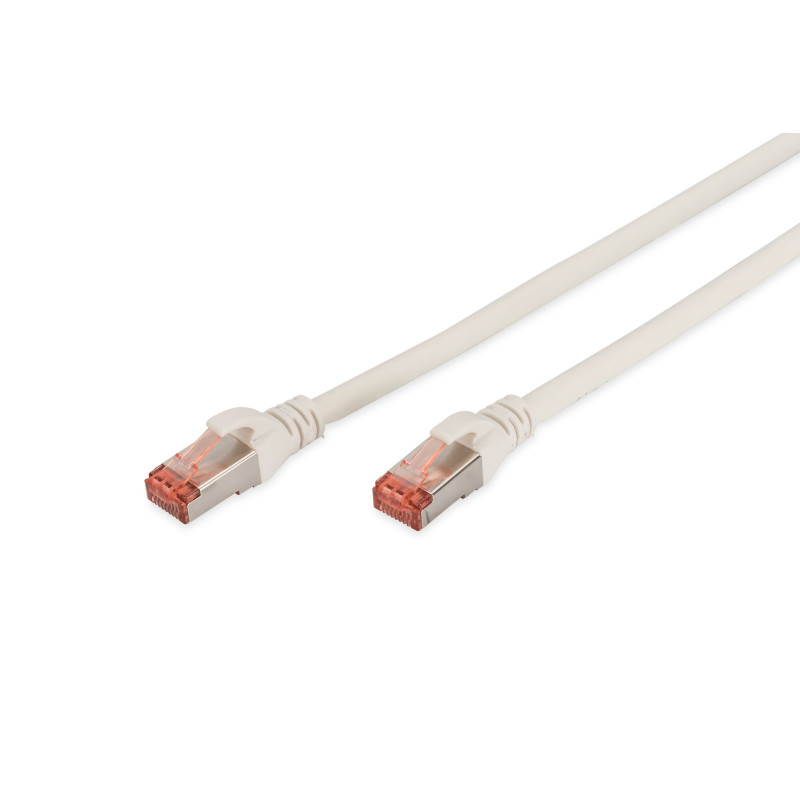 DIGITUS Câble LAN Cat 6-5m - RJ45 Câble réseau - S/FTP blindé - Compatible Cat 6A & Cat 7 - Blanc DIGITUS Câble LAN Cat 6-5m - RJ45 Câble réseau - S/FTP blindé - Compatible Cat 6A & Cat 7 - Blanc