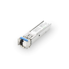 DIGITUS Module SFP Gigabit - 1,25 Gbit/s - Compatible HP & HP Aruba - Mini GBIC - pour Fibre Optique monomode - LC Simplex - Bid